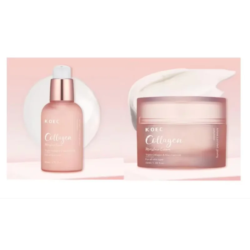 Korean Collagen Niacinamide Skin Care Tallow Honey Balm Moisturizing Cream Set Deeply Nourish Suitable For Dry Rough Skin Cream